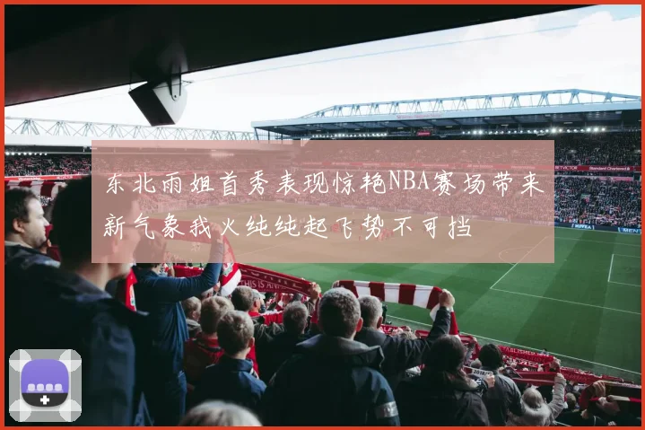 东北雨姐首秀表现惊艳NBA赛场带来新气象我火纯纯起飞势不可挡